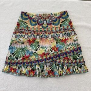 Lucky In Love Tennis Skirt Skort Small Multicolor Golf Tennis Pickleball Ruffle